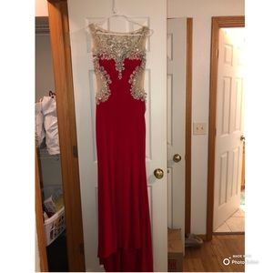 Red Ballgown